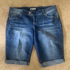 Royalty denim Bermuda shorts